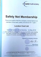 Health and Safety certificate
